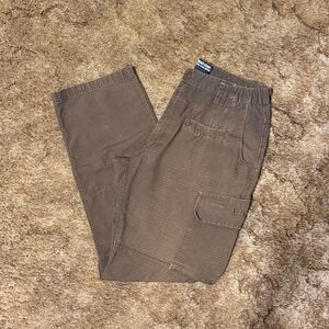 Vintage Y2K LA Police Gear Shrike Brown Cargo Pants 34 x 31